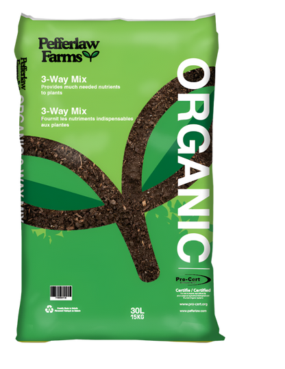 Pefferlaw Farms Organic 3 Way Mix - 30L
